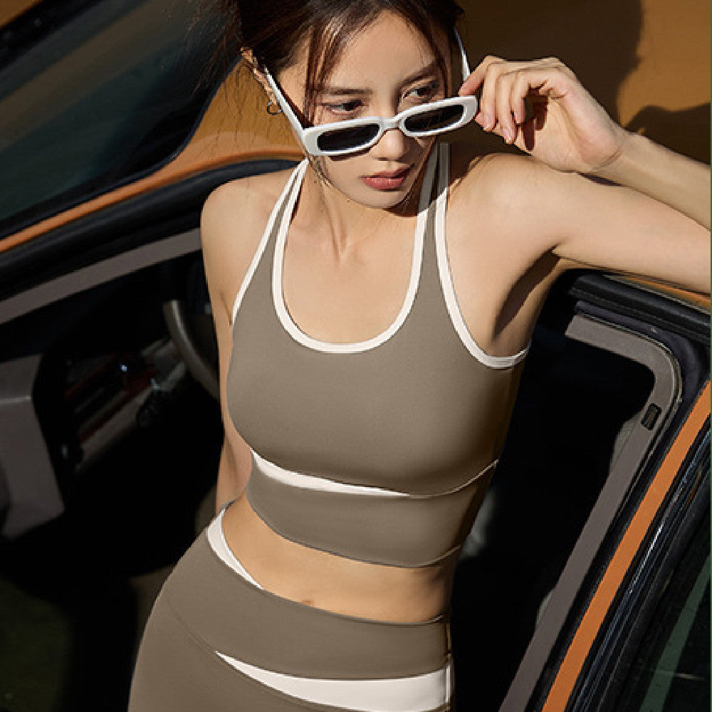 Seamless Yoga Short Set