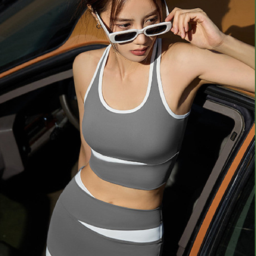 Seamless Yoga Short Set