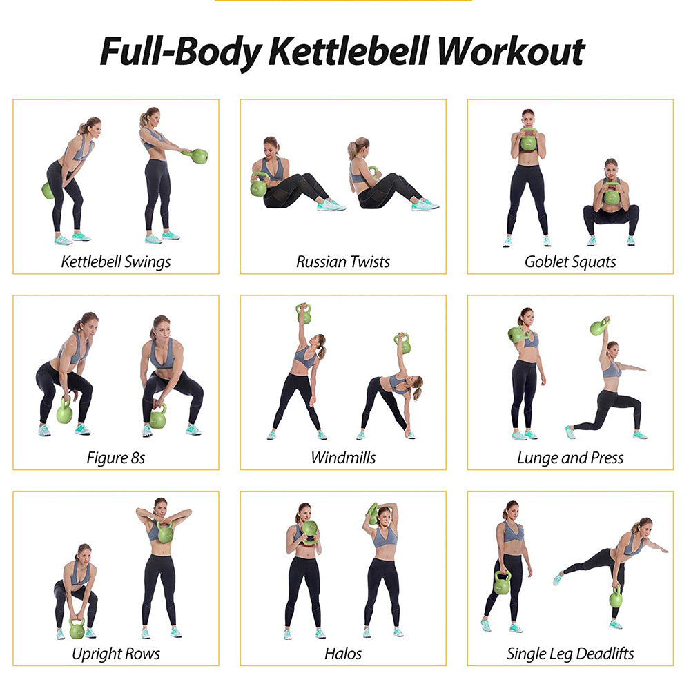 15lbs Kettlebell Set
